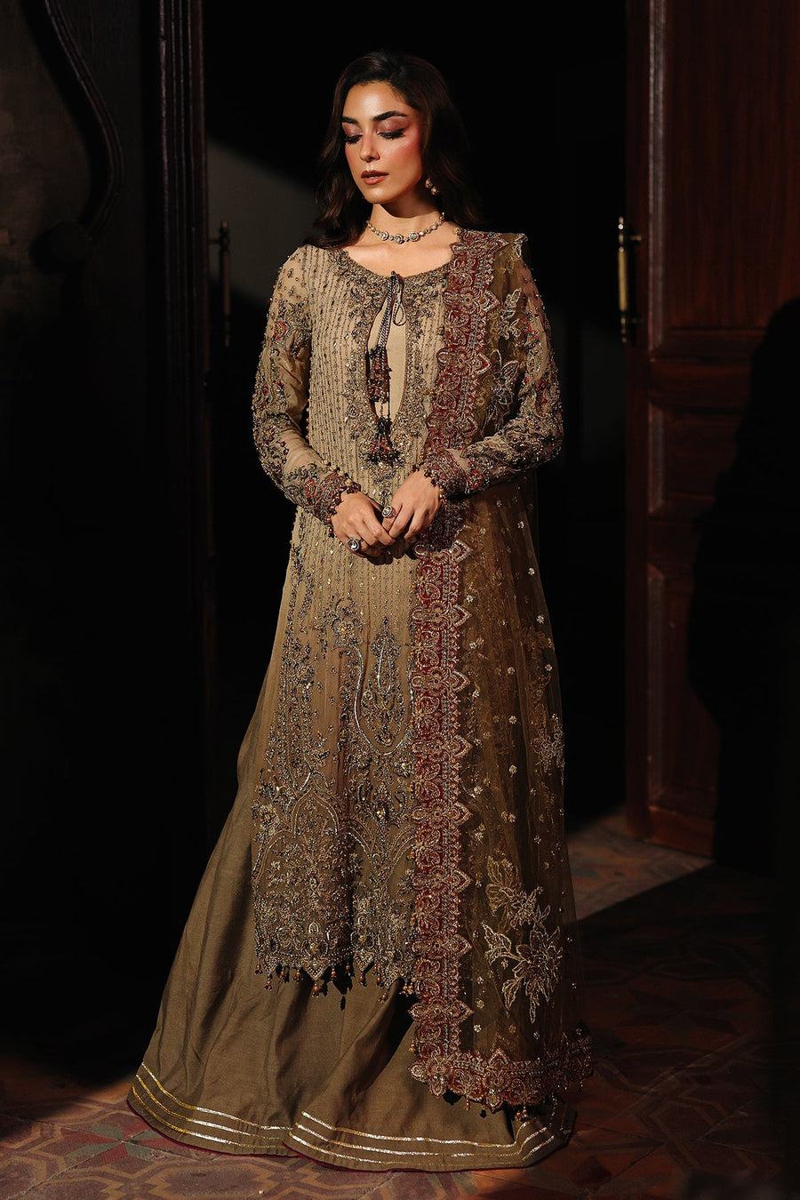 Charizma Dastan-e-Jashan Luxury Chiffon Unstitched 3Pc Suit DJW5-02