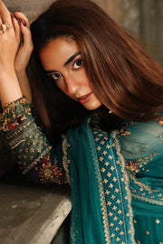Charizma Dastan-e-Jashan Luxury Chiffon Unstitched 3Pc Suit DJW5-04