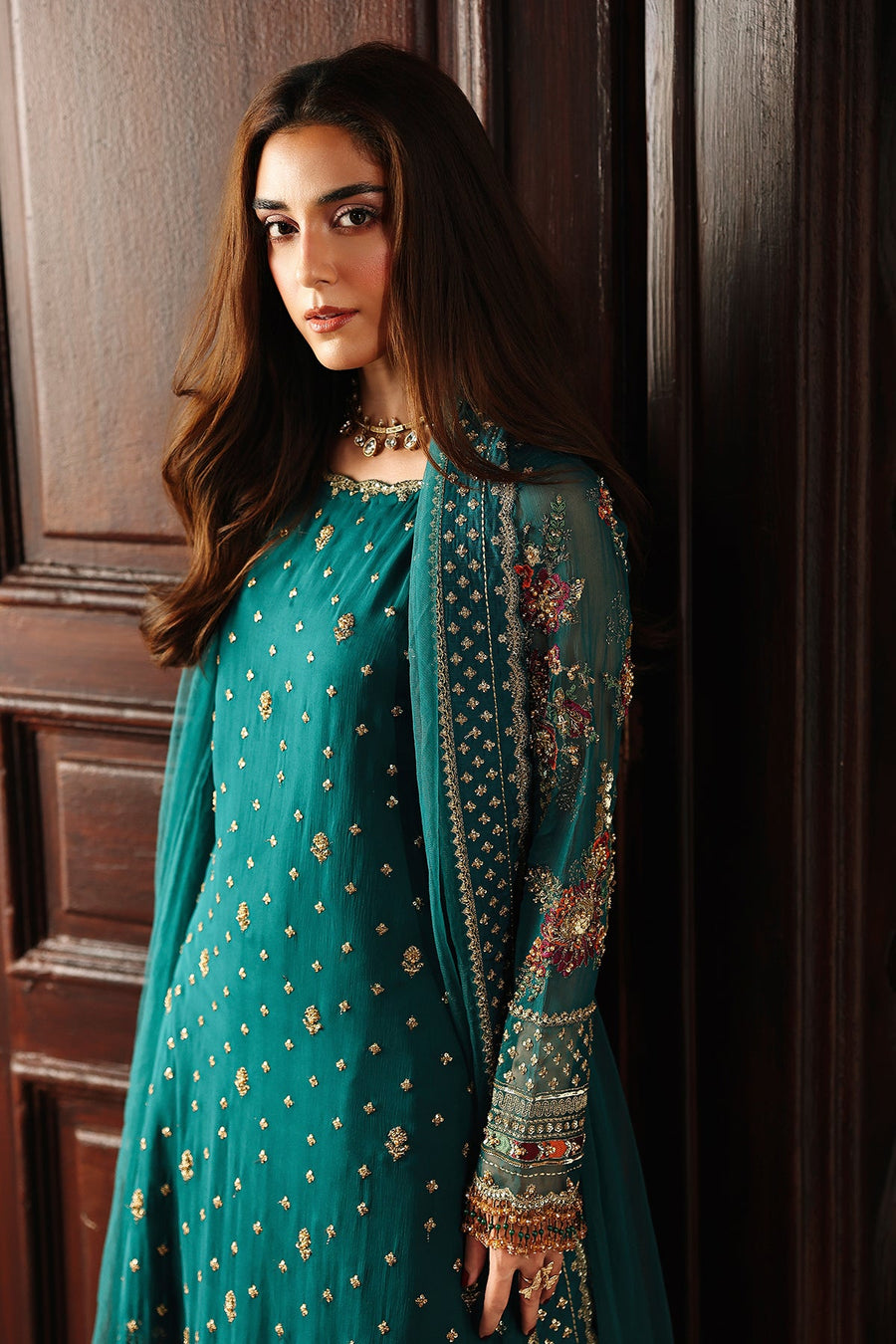Charizma Dastan-e-Jashan Luxury Chiffon Unstitched 3Pc Suit DJW5-04