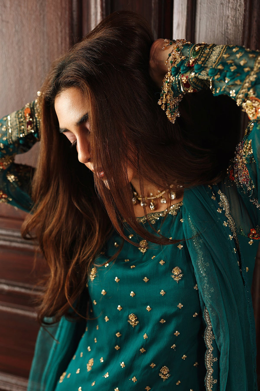 Charizma Dastan-e-Jashan Luxury Chiffon Unstitched 3Pc Suit DJW5-04