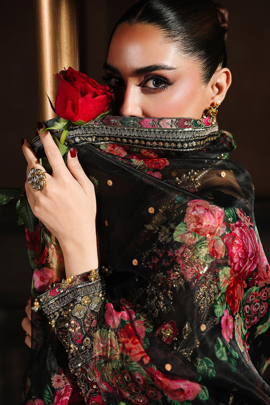 Charizma Dastan-e-Jashan Luxury Chiffon Unstitched 3Pc Suit DJW5-05