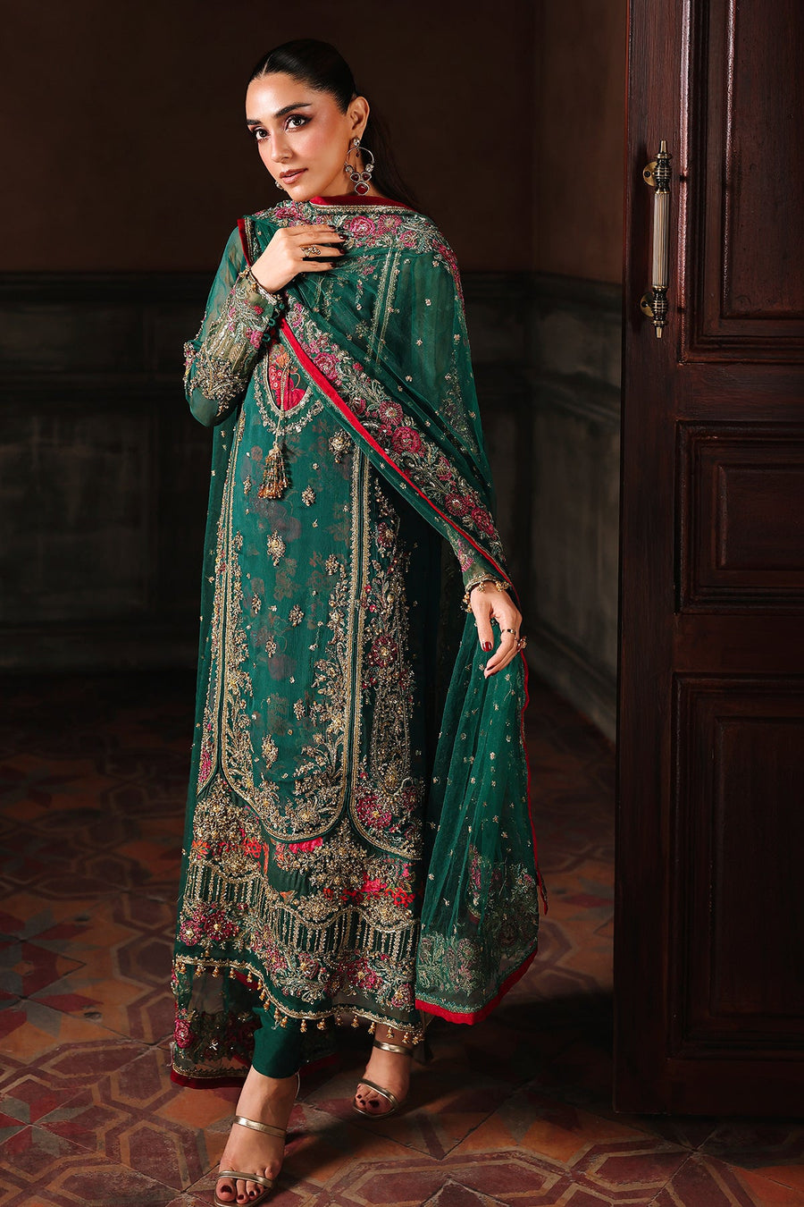 Charizma Dastan-e-Jashan Luxury Chiffon Unstitched 3Pc Suit DJW5-06