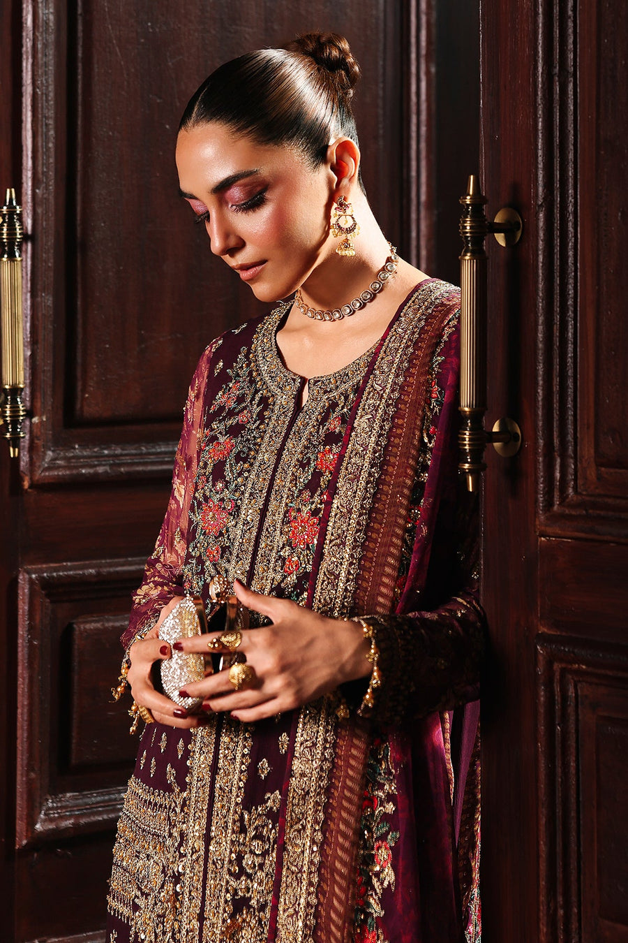 Charizma Dastan-e-Jashan Luxury Chiffon Unstitched 3Pc Suit DJW5-07