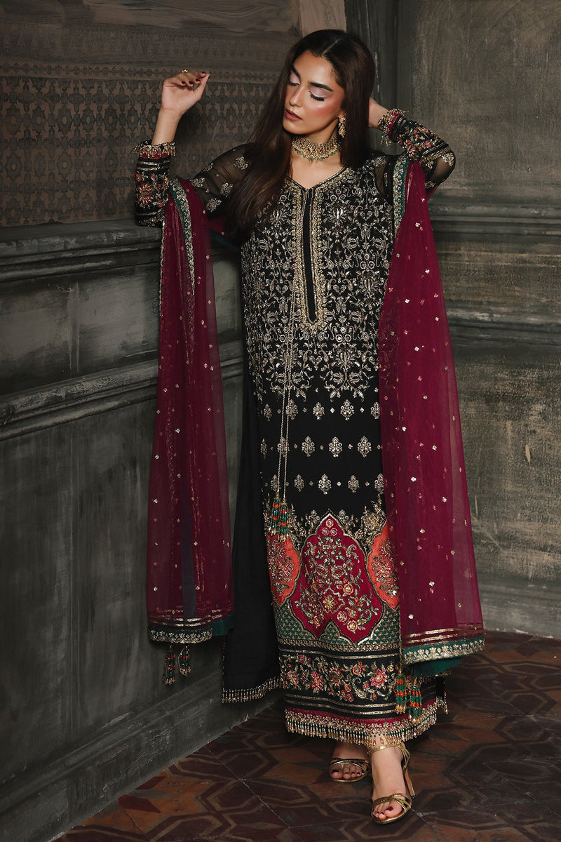 Charizma Dastan-e-Jashan Luxury Chiffon Unstitched 3Pc Suit DJW5-08