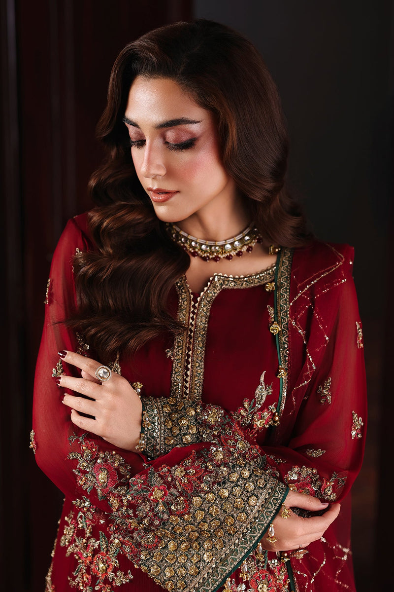 Charizma Dastan-e-Jashan Luxury Chiffon Unstitched 3Pc Suit DJW5-09