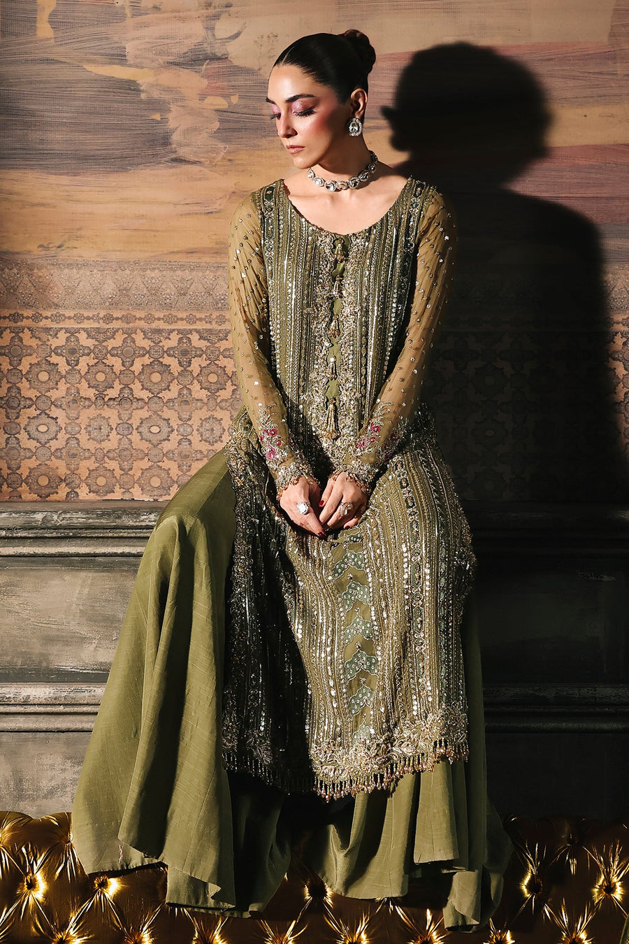 Charizma Dastan-e-Jashan Luxury Chiffon Unstitched 3Pc Suit DJW5-10