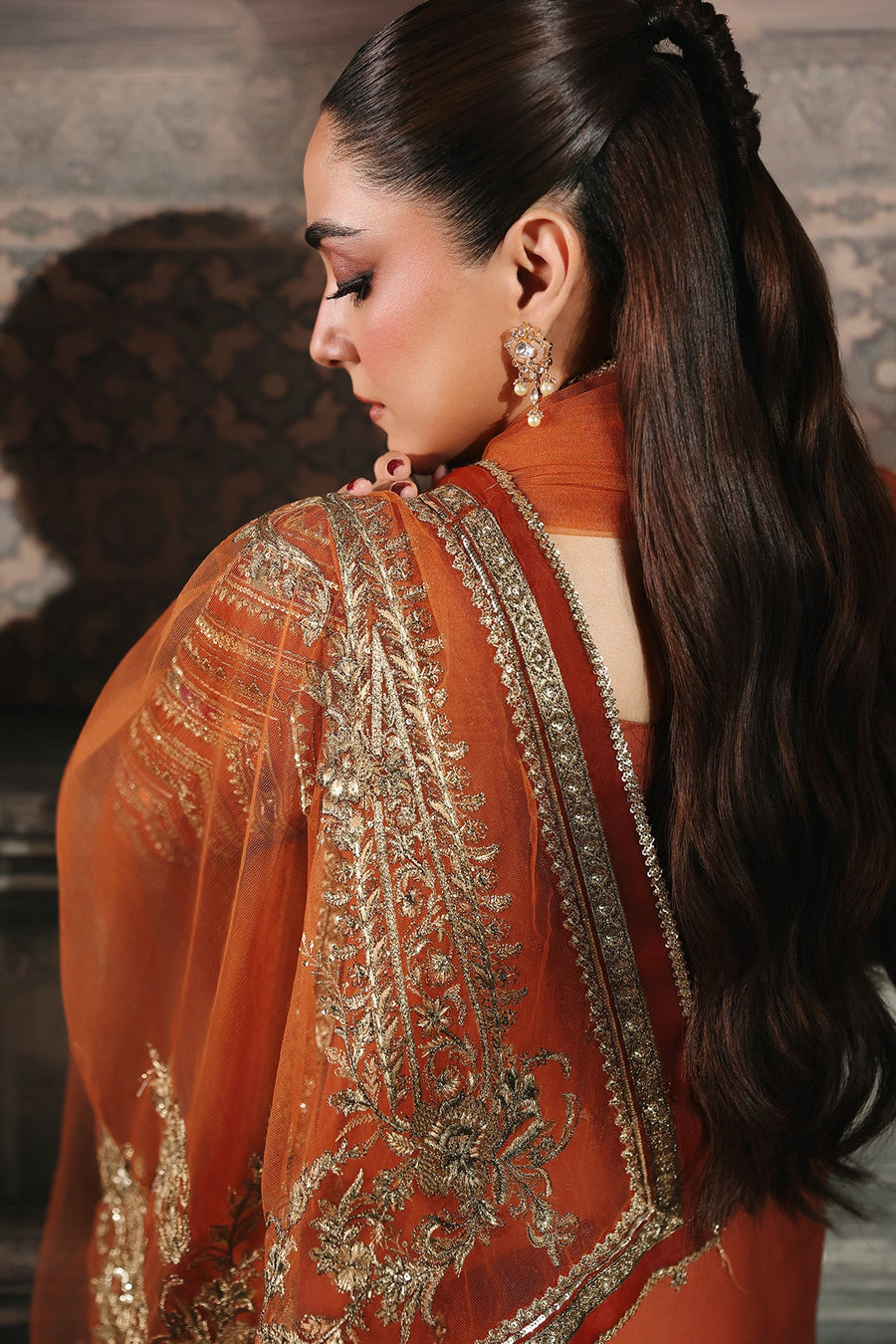 Charizma Dastan-e-Jashan Luxury Chiffon Unstitched 3Pc Suit DJW5-11