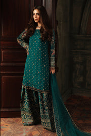 Charizma Dastan-e-Jashan Luxury Chiffon Unstitched 3Pc Suit DJW5-12