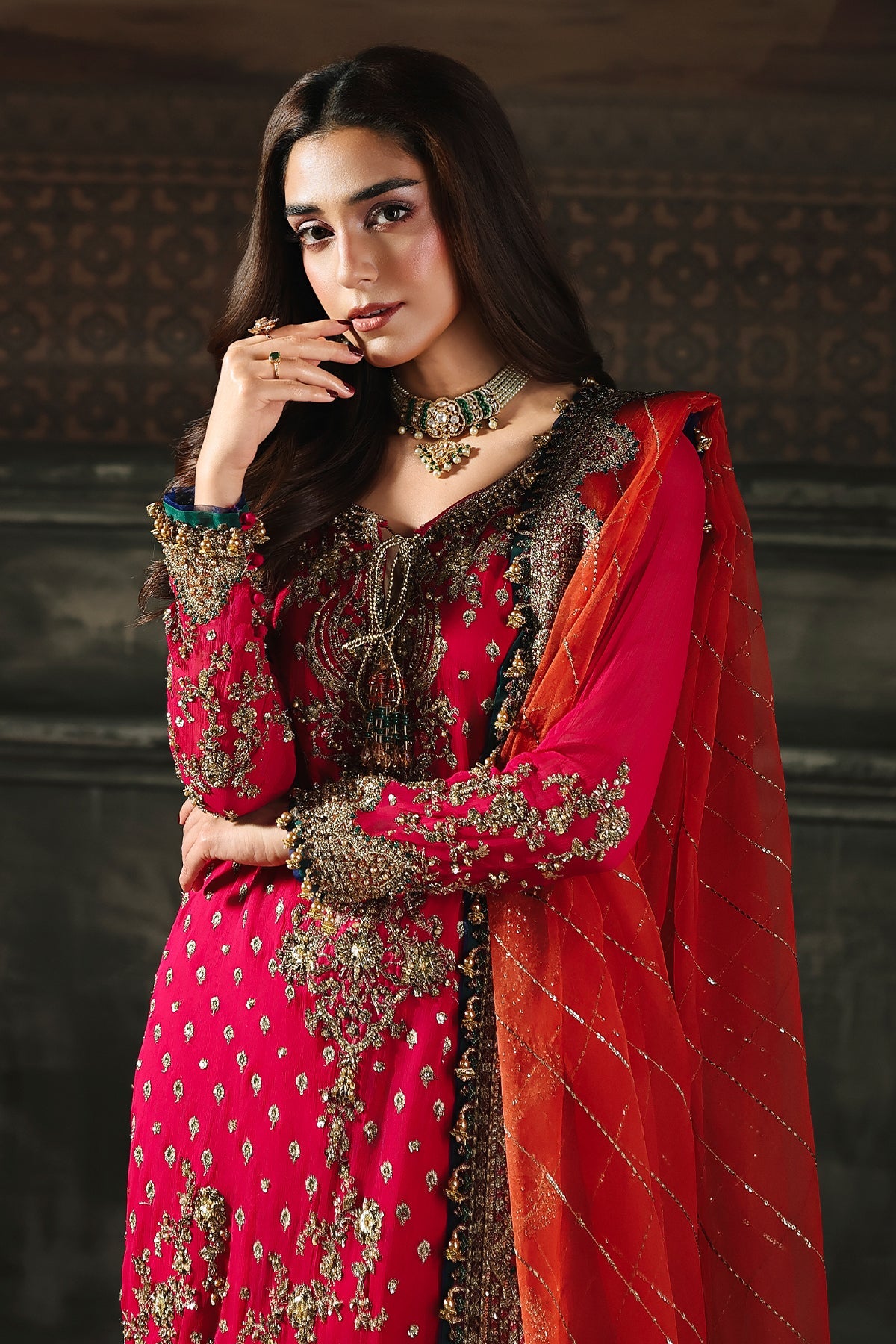 Charizma Dastan-e-Jashan Luxury Chiffon Unstitched 3Pc Suit DJW5-13 Charizma Dastan-e-Jashan Luxury Chiffon Unstitched 3Pc Suit DJW5-13