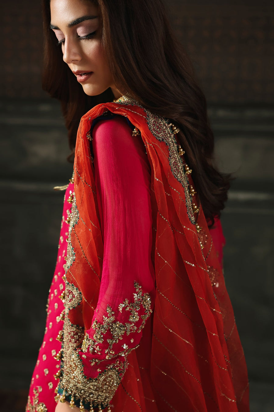 Charizma Dastan-e-Jashan Luxury Chiffon Unstitched 3Pc Suit DJW5-13