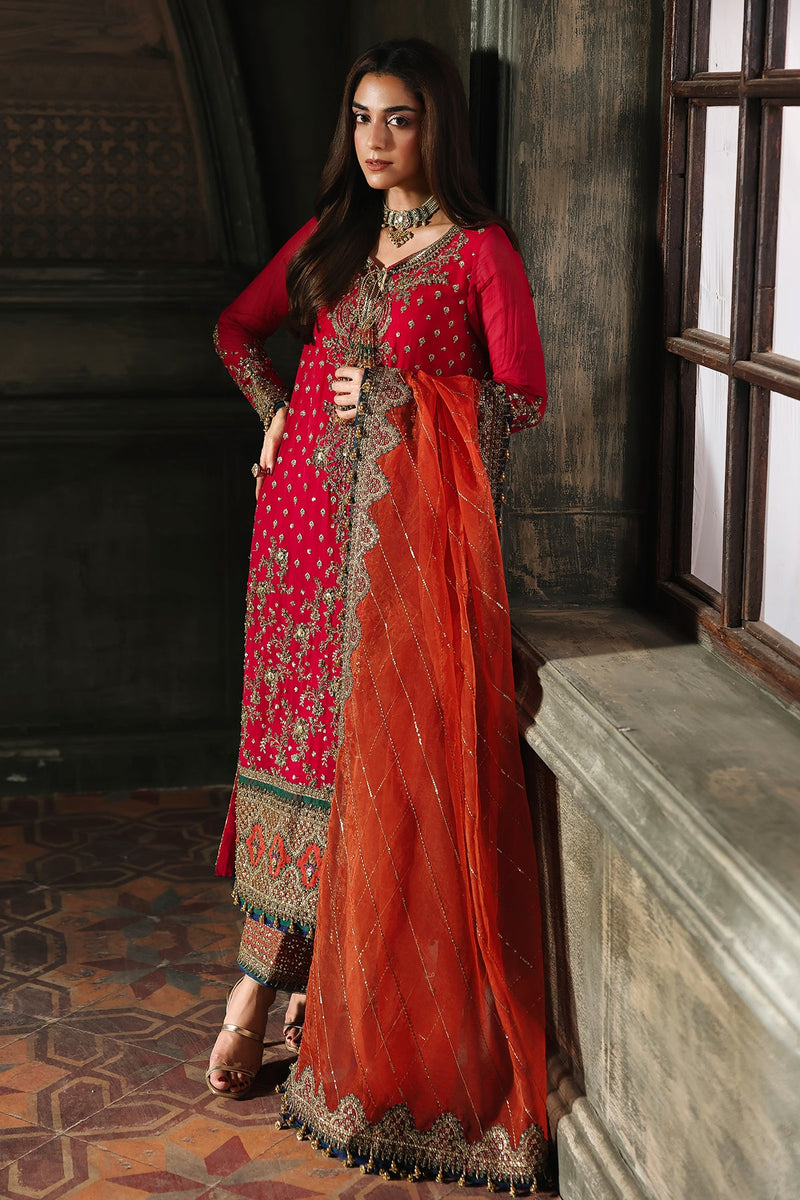 Charizma Dastan-e-Jashan Luxury Chiffon Unstitched 3Pc Suit DJW5-13