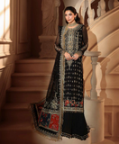 Charizma Dastan-e-Jashan Luxury Chiffon Unstitched 3Pc Suit DJW6-04