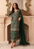 Charizma Dastan-e-Jashan Luxury Chiffon Unstitched 3Pc Suit DJW6-07