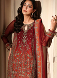 Charizma Dastan-e-Jashan Luxury Chiffon Unstitched 3Pc Suit DJW6-08