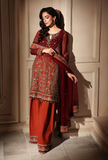 Charizma Dastan-e-Jashan Luxury Chiffon Unstitched 3Pc Suit DJW6-08