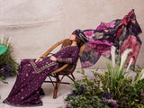 Iznik Dahlia Embroidered Luxury Lawn Unstitched 3Pc Suit DL-06 TRANQUIL