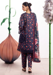 Iznik Dahlia Embroidered Luxury Lawn Unstitched 3Pc Suit DL-07 MEADOW