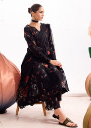 Iznik Dahlia Embroidered Luxury Lawn Unstitched 3Pc Suit DL-08 ENCHANT