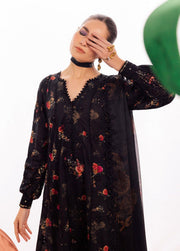 Iznik Dahlia Embroidered Luxury Lawn Unstitched 3Pc Suit DL-08 ENCHANT