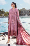 Maria B Linen Unstitched Embroidered 3Pc Suit Ash Pink DL-1106