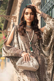 Maria.B Winter Luxe Embroidered Palachi Unstitched 3Pc Suit DL-1201