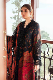 Maria.B Winter Luxe Embroidered Woven Unstitched 3Pc Suit DL-1204