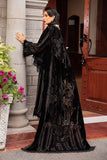 Maria.B Winter Luxe Embroidered Velvet Unstitched 3Pc Suit DL-1205