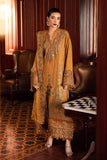 Maria.B Winter Luxe Embroidered Twill Linen Unstitched 3Pc Suit DL-1207