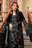 Maria.B Winter Luxe Embroidered Velvet Unstitched 3Pc Suit DL-1208