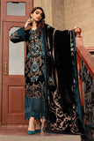 Maria.B Winter Luxe Embroidered Velvet Unstitched 3Pc Suit DL-1208