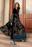 Maria.B Winter Luxe Embroidered Velvet Unstitched 3Pc Suit DL-1208