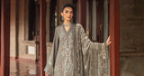 Maria.B Winter Luxe Embroidered Velvet Unstitched 3Pc Suit DL-1209