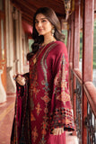 Maria.B Winter Luxe Embroidered Twill Linen Unstitched 3Pc Suit DL-1210