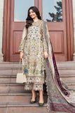 Maria.B Winter Luxe Embroidered Linen Unstitched 3Pc Suit DL-1211