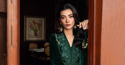 Maria.B Winter Luxe Embroidered Velvet Unstitched 3Pc Suit DL-1212