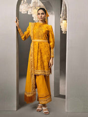 Gul Ahmed Printed Lawn Unstitched 3Pc Suit DN-42035