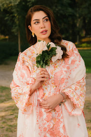 Gul Ahmed Tribute To Mother Unstitched Lawn 3Pc Suit DN-52003