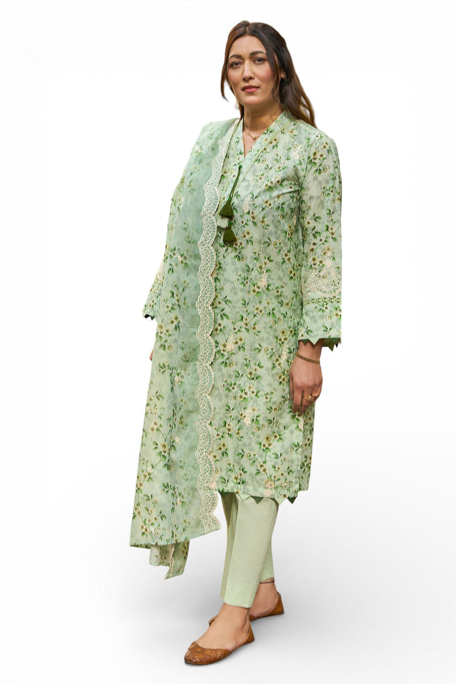 Gul Ahmed Tribute to Mothers Embroidered Lawn Unstitched 3Pc Suit DN-62039