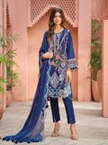 Gul Ahmed Essential Embroidered Lawn Unstitched 3Pc Suit DN-42012