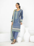 Regalia Salina Dobby Stripe Unstitched Printed Lawn 3Pc Suit DOBBY6-11