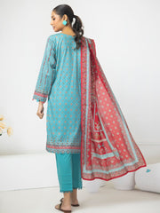 Regalia Salina Dobby Stripe Unstitched Printed Lawn 3Pc Suit DOBBY6-12