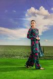 Feathers Dosti Digital Printed Khaddar Unstitched 3Pc Suit DORINE-FT572