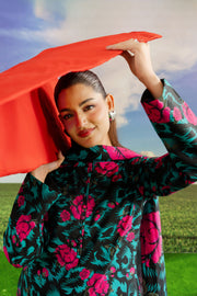 Feathers Dosti Digital Printed Khaddar Unstitched 3Pc Suit DORINE-FT572