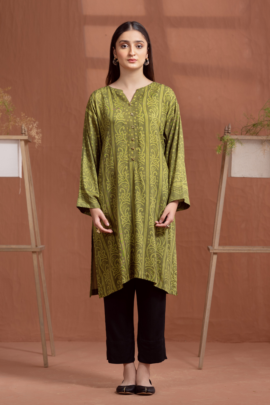Ittehad Textiles Self Jacquard Unstitched Printed Shirt DP-LNJQ-004