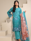 Zeenia Raqs Vol-01 Digital Printed Khaddar Unstitched 3Pc Suit D-04