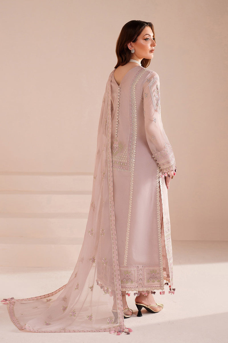 Threads by Alizeh Embroidered Chiffon Unstitched 3Pc Suit AF-BDHG-5039-Elva