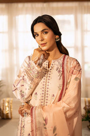 Zarposh Sajni Embroidered Lawn Unstitched 3Pc Suit - Gulbano