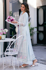 Neeshay Symphony Embroidered Lawn Unstitched 3Pc Suit - AURELIA