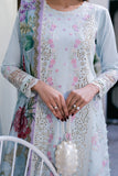 Neeshay Symphony Embroidered Lawn Unstitched 3Pc Suit - AURELIA