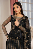 Zarif Heer Sequins Embroidered Net Unstitched 3Pc Suit Z-02 YASNA
